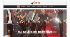 Desktop Screenshot of electricguitarhub.com