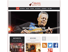 Tablet Screenshot of electricguitarhub.com